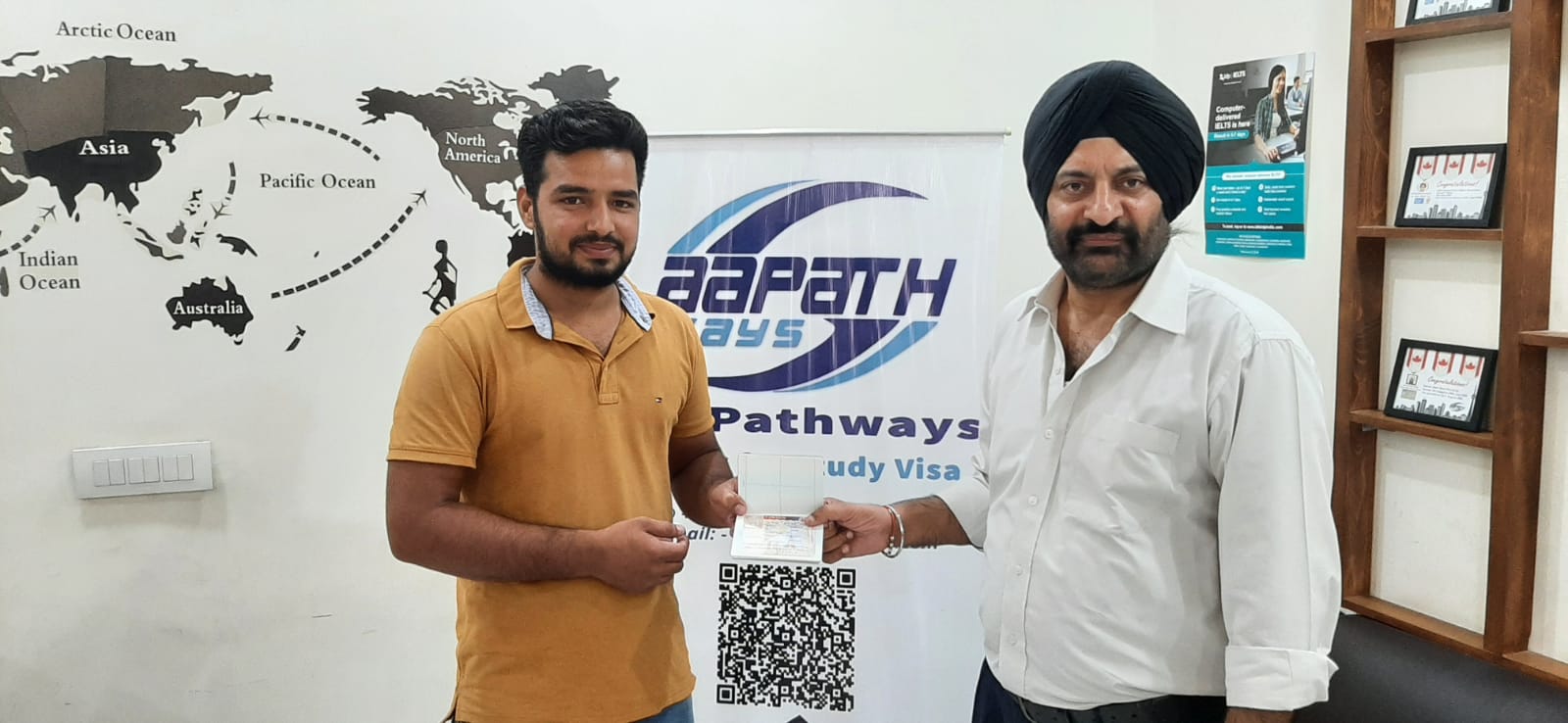 Gurpreet From Amritsar Got his Canada Study Visa.